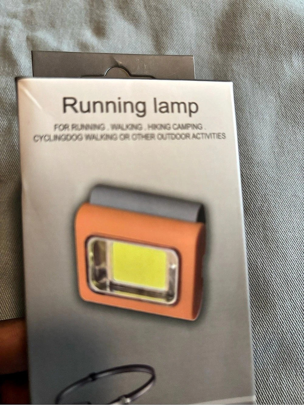 Running Lamp for running, walking, hiking, camping, cycling, dog walking or othe